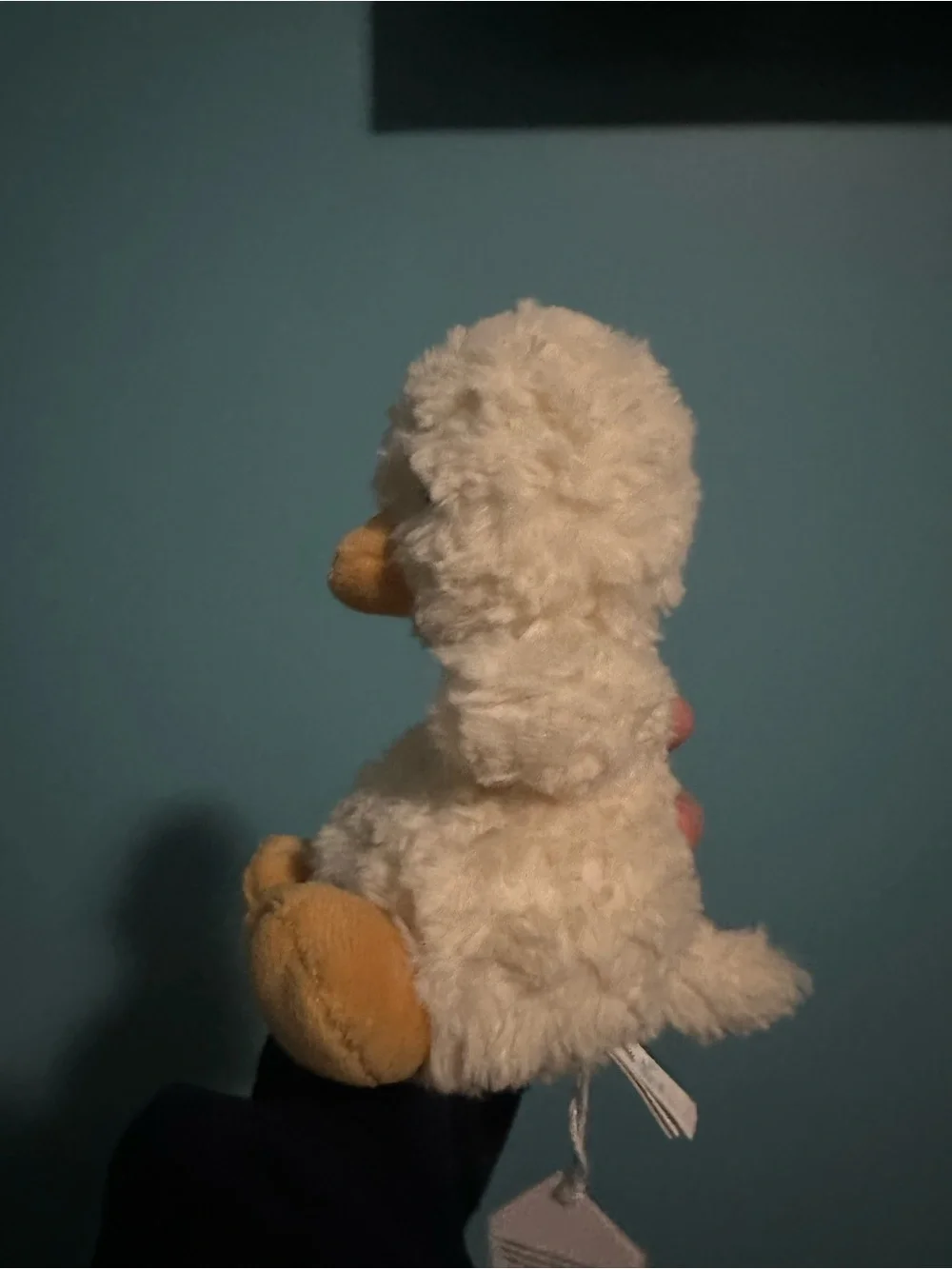 Jellycat Duckling Soft Toy - Cream and Orange Small Pet Plush